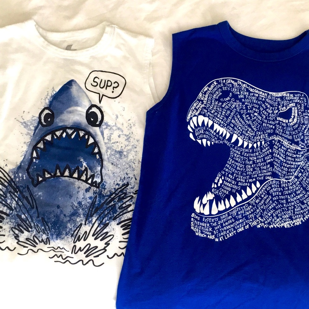 Set of 2 Boys Tank Tops